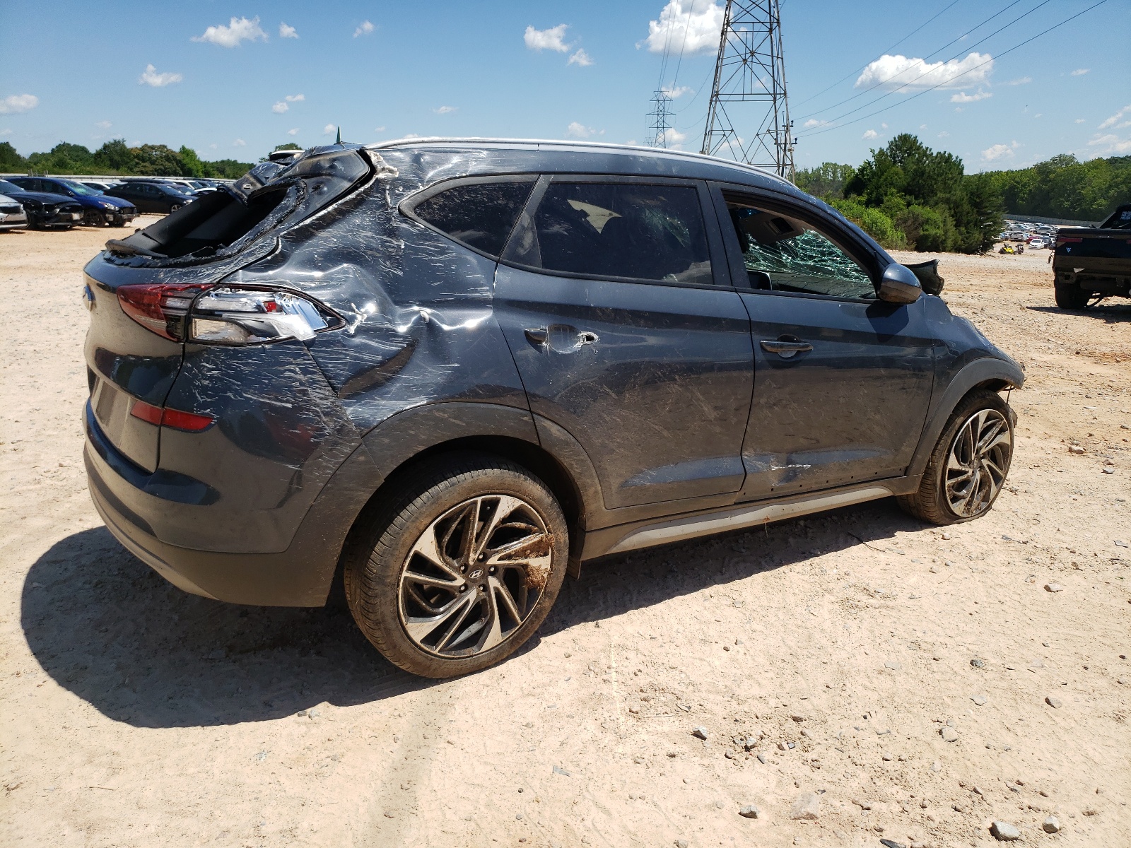 2019 Hyundai Tucson Limited vin: KM8J33AL5KU971850