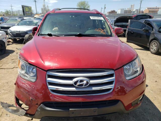  HYUNDAI SANTA FE 2012 Червоний