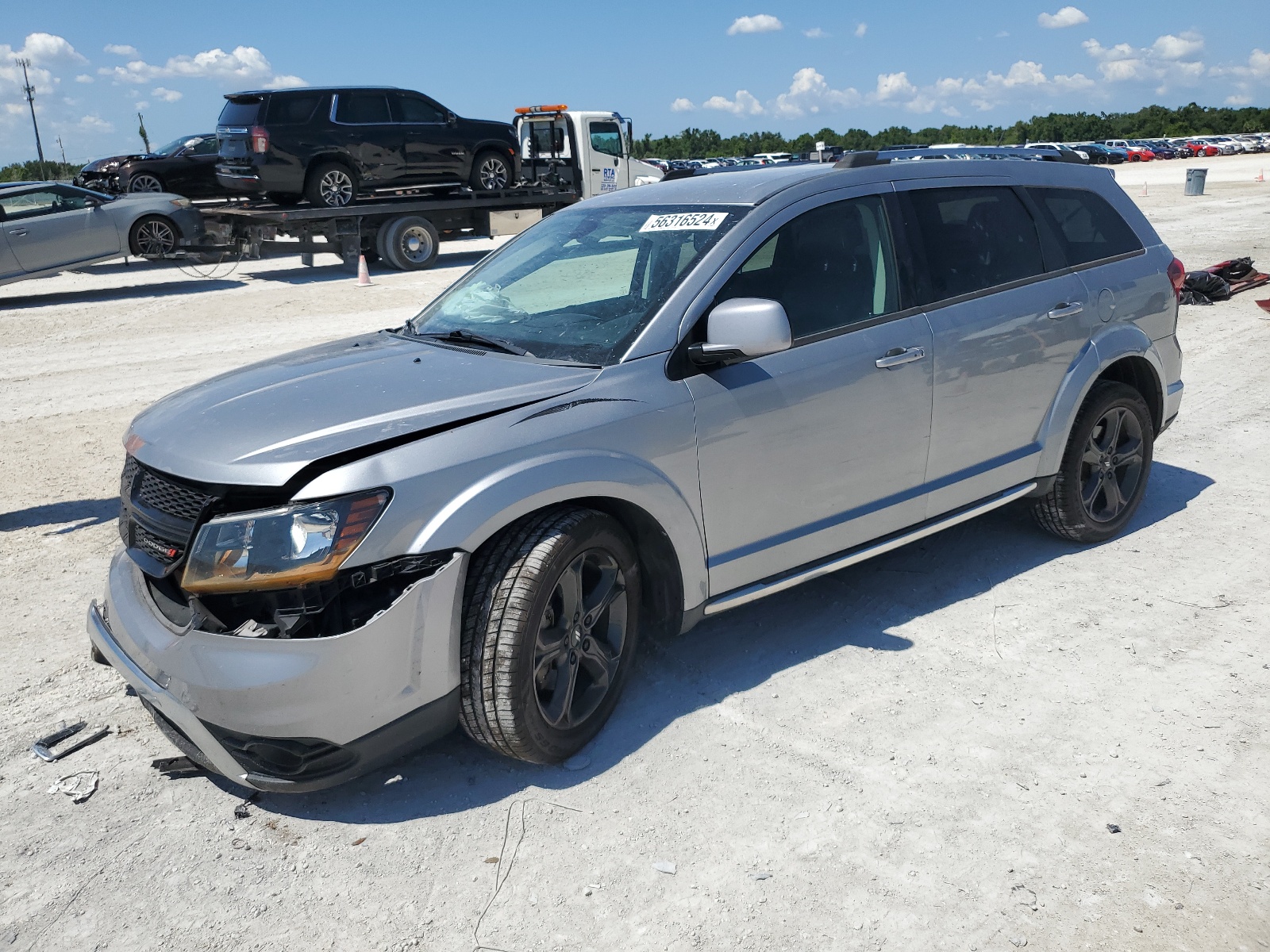 3C4PDCGG7JT378733 2018 Dodge Journey Crossroad