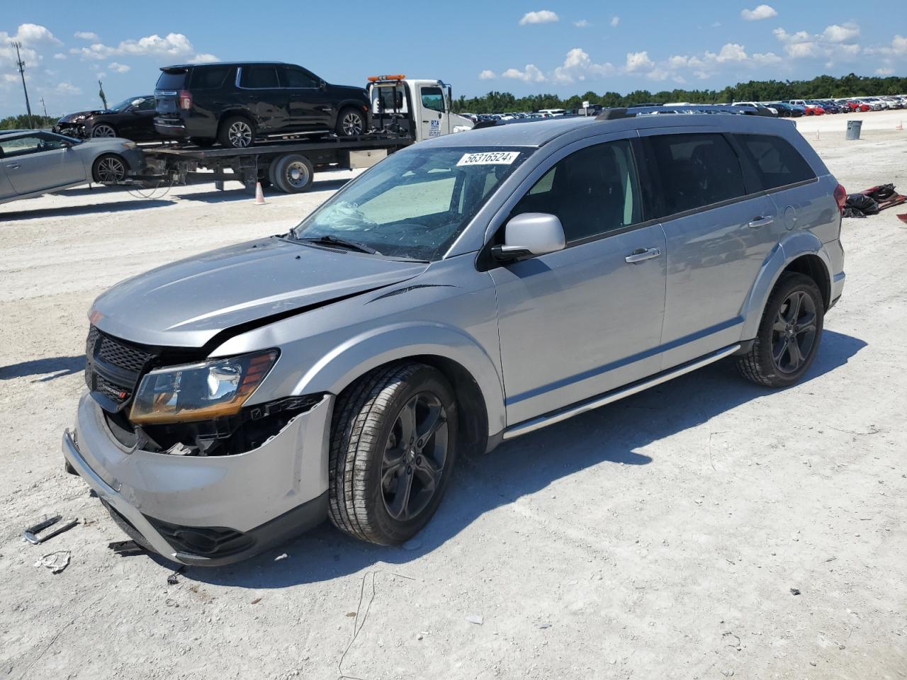 2018 Dodge Journey Crossroad VIN: 3C4PDCGG7JT378733 Lot: 56316524