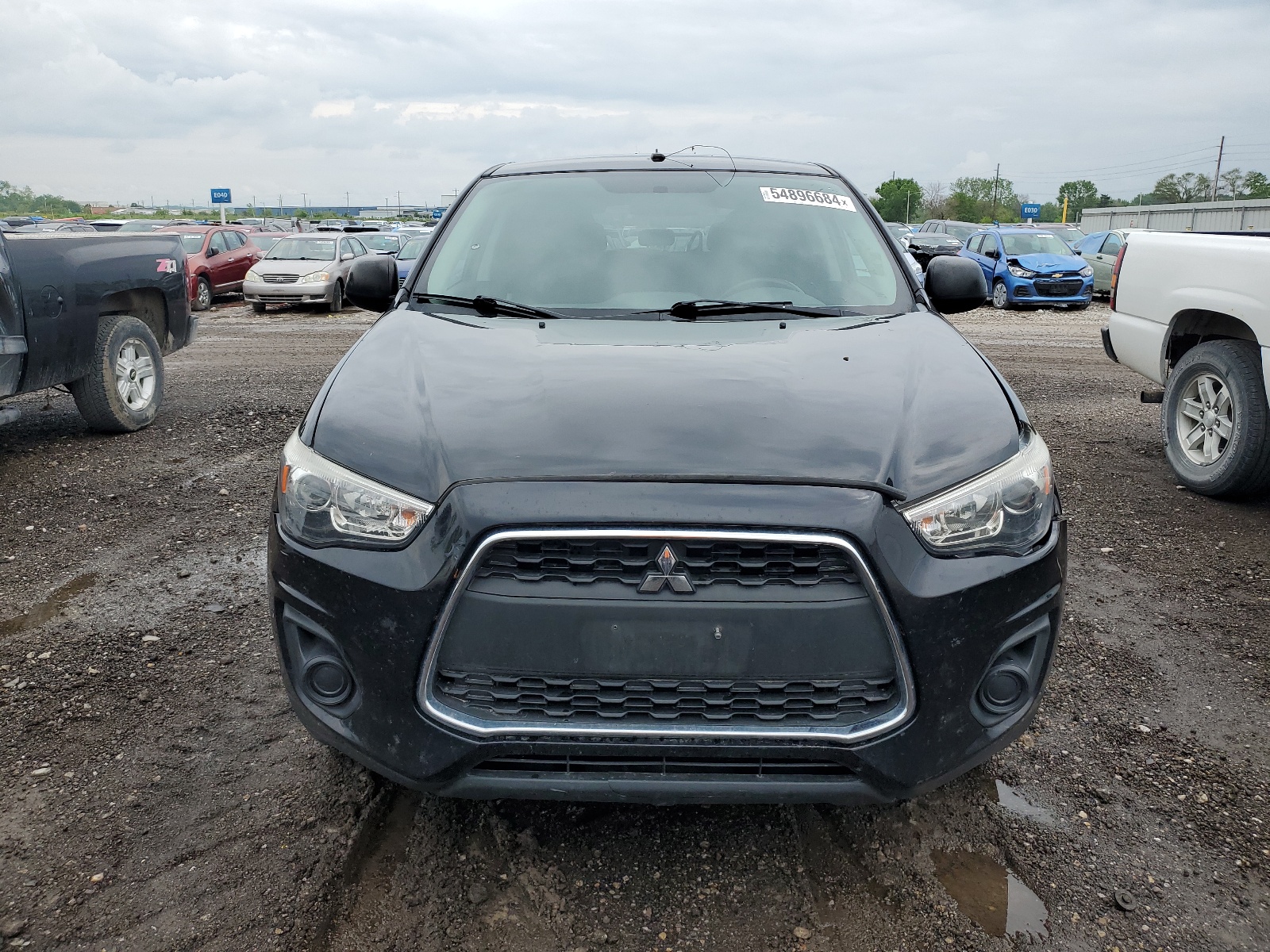 2015 Mitsubishi Outlander Sport Es vin: 4A4AP3AW6FE045582