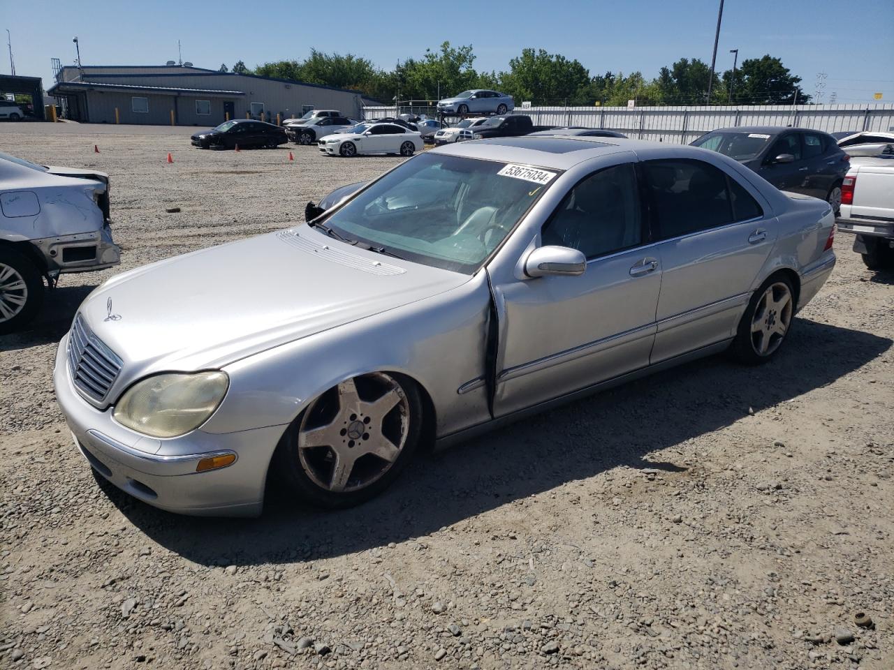 2002 Mercedes-Benz S 500 VIN: WDBNG75J92A295736 Lot: 53675034