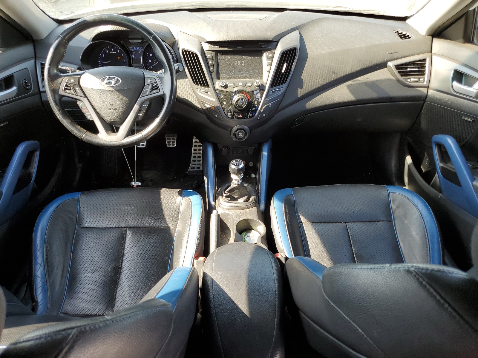 KMHTC6AE7EU192112 2014 Hyundai Veloster Turbo