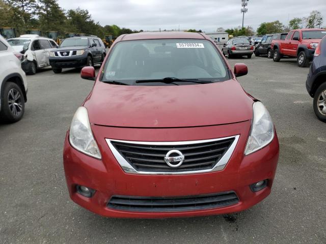 Седаны NISSAN VERSA 2012 Красный