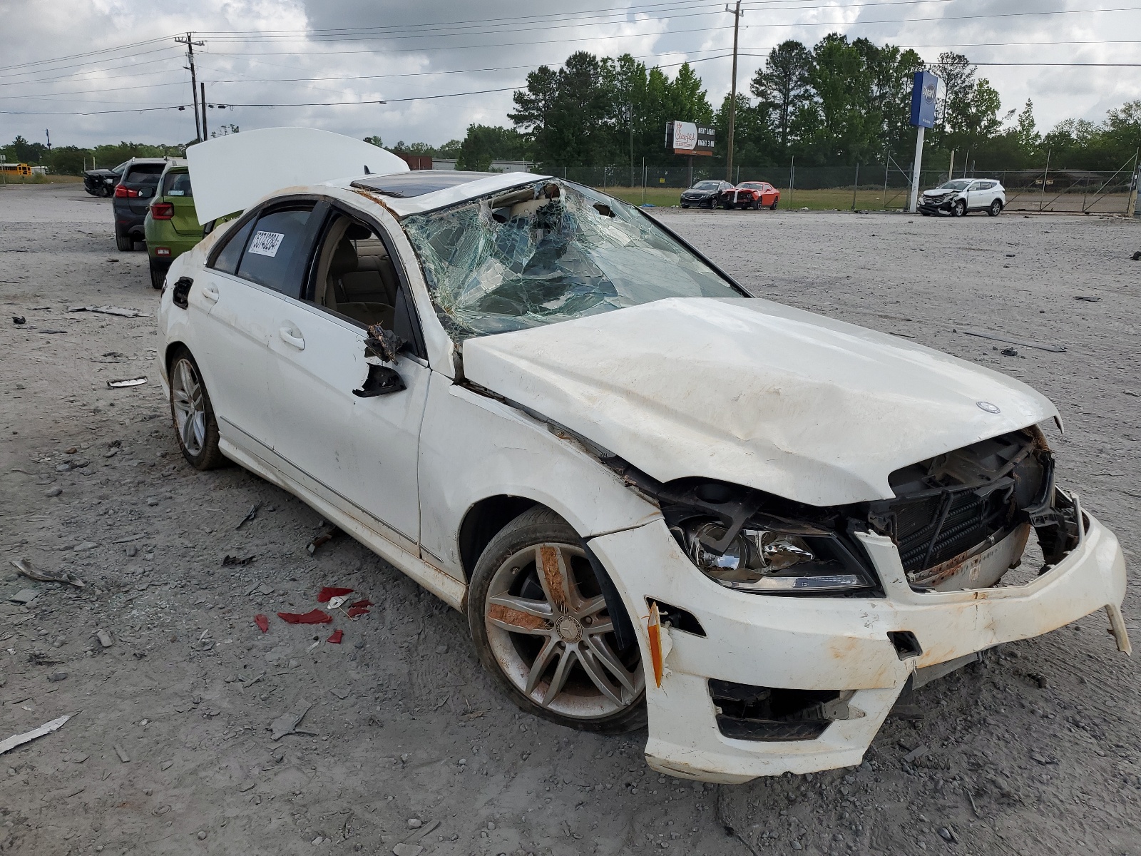 WDDGF4HB9DA769760 2013 Mercedes-Benz C 250