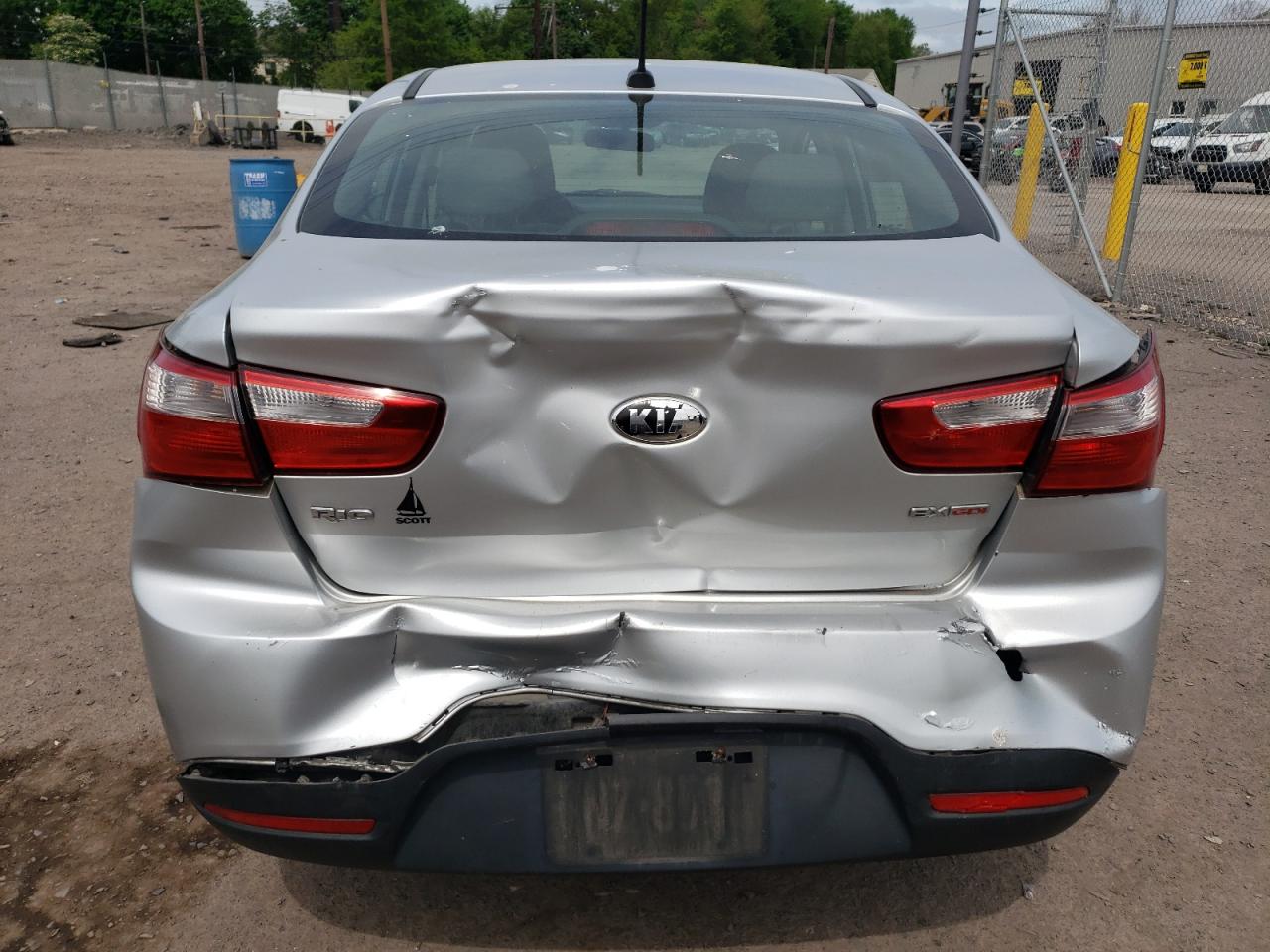 2014 Kia Rio Ex VIN: KNADN4A36E6419068 Lot: 53606534