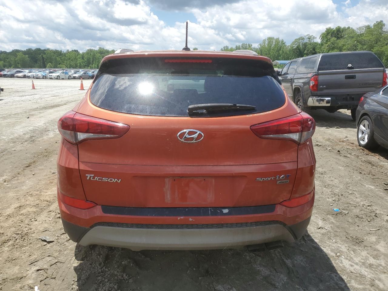 2017 Hyundai Tucson Limited VIN: KM8J3CA22HU414832 Lot: 55137304