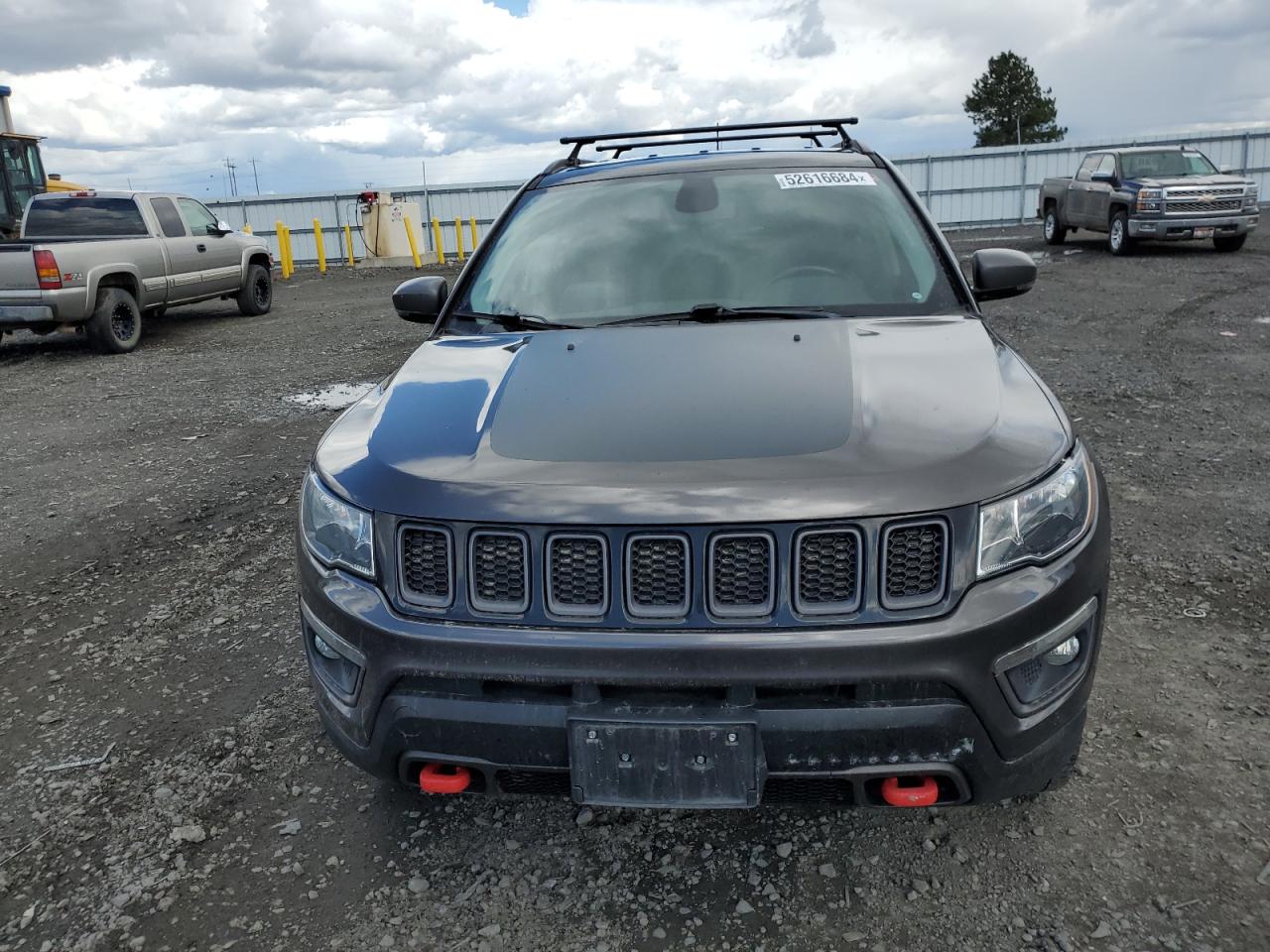 2019 Jeep Compass Trailhawk VIN: 3C4NJDDB1KT722296 Lot: 52616684