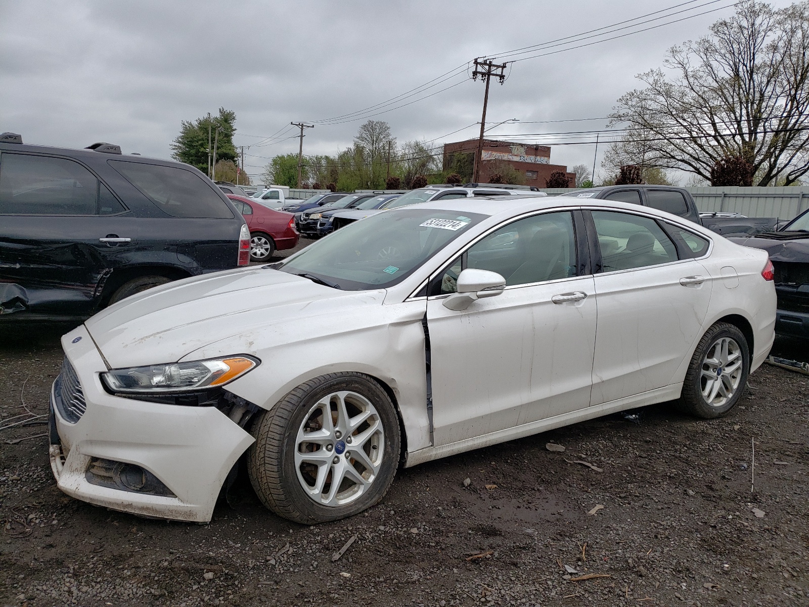 2014 Ford Fusion Se vin: 3FA6P0HD8ER100728