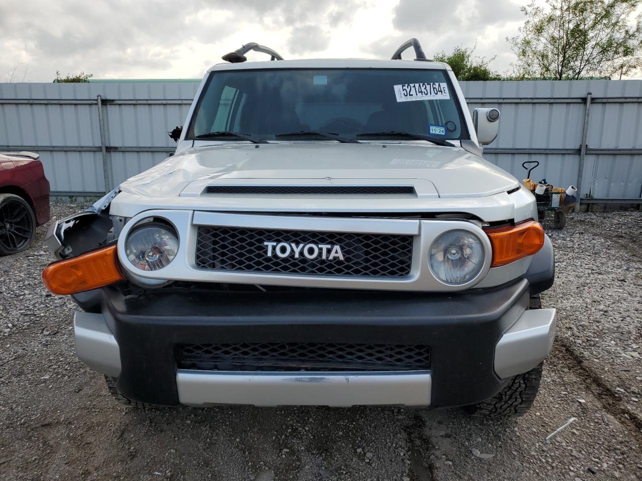 2007 Toyota Fj Cruiser VIN: JTEZU11F770012284 Lot: 52143764