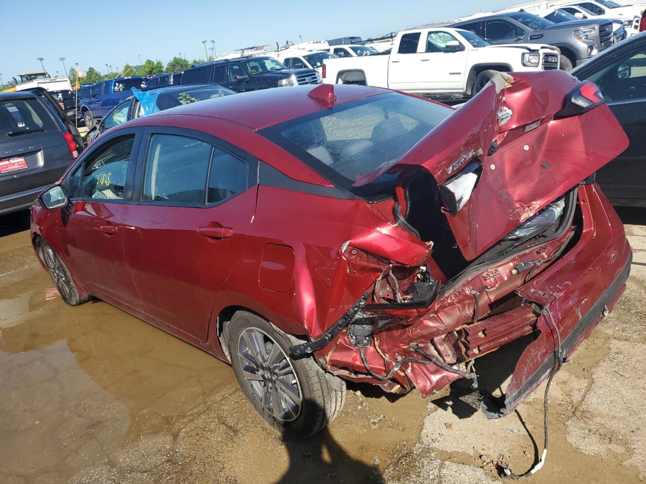 2020 Nissan Versa Sv VIN: 3N1CN8EVXLL848818 Lot: 54151634