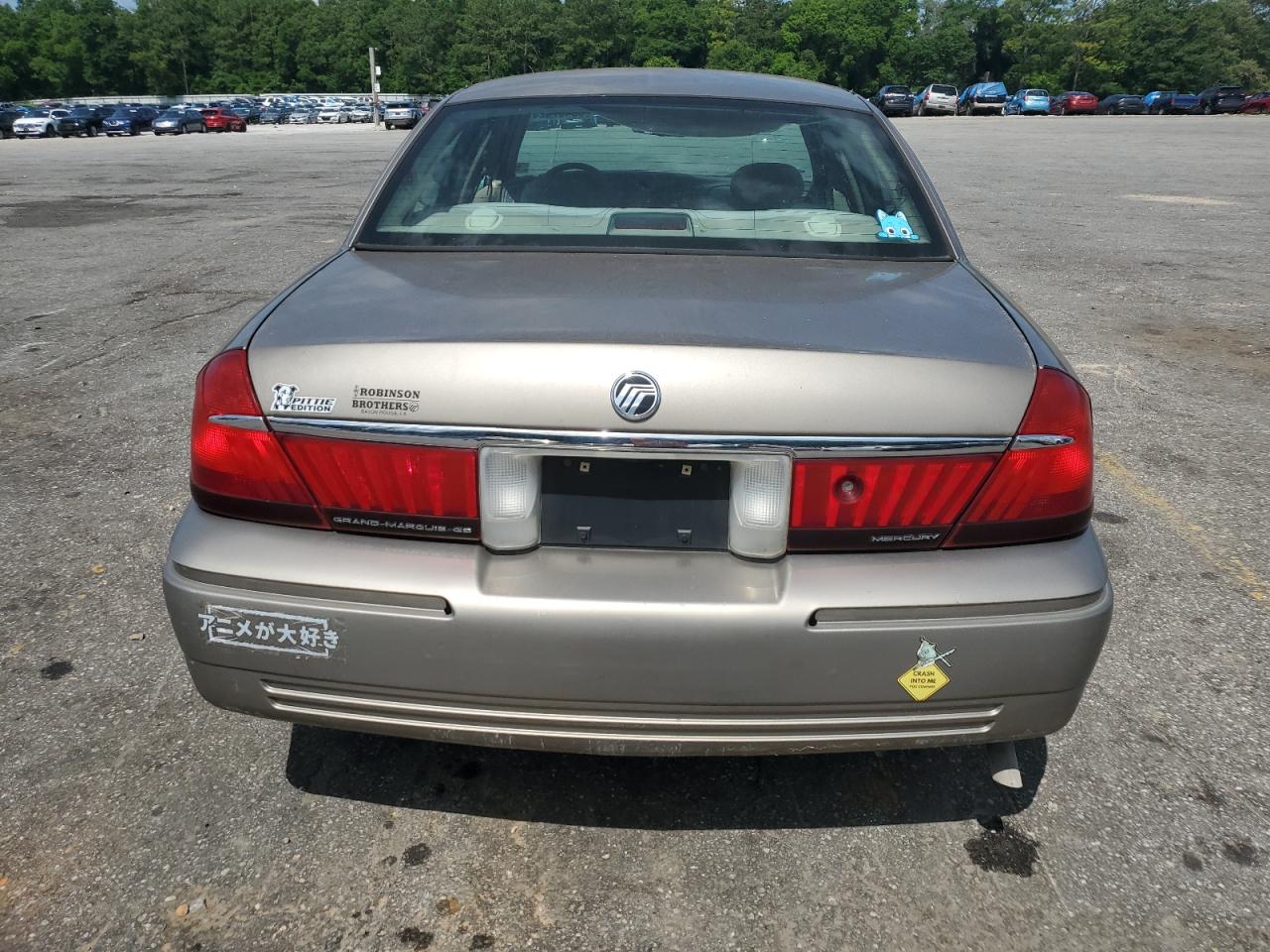 2001 Mercury Grand Marquis Gs VIN: 2MEFM74W51X612878 Lot: 70198744