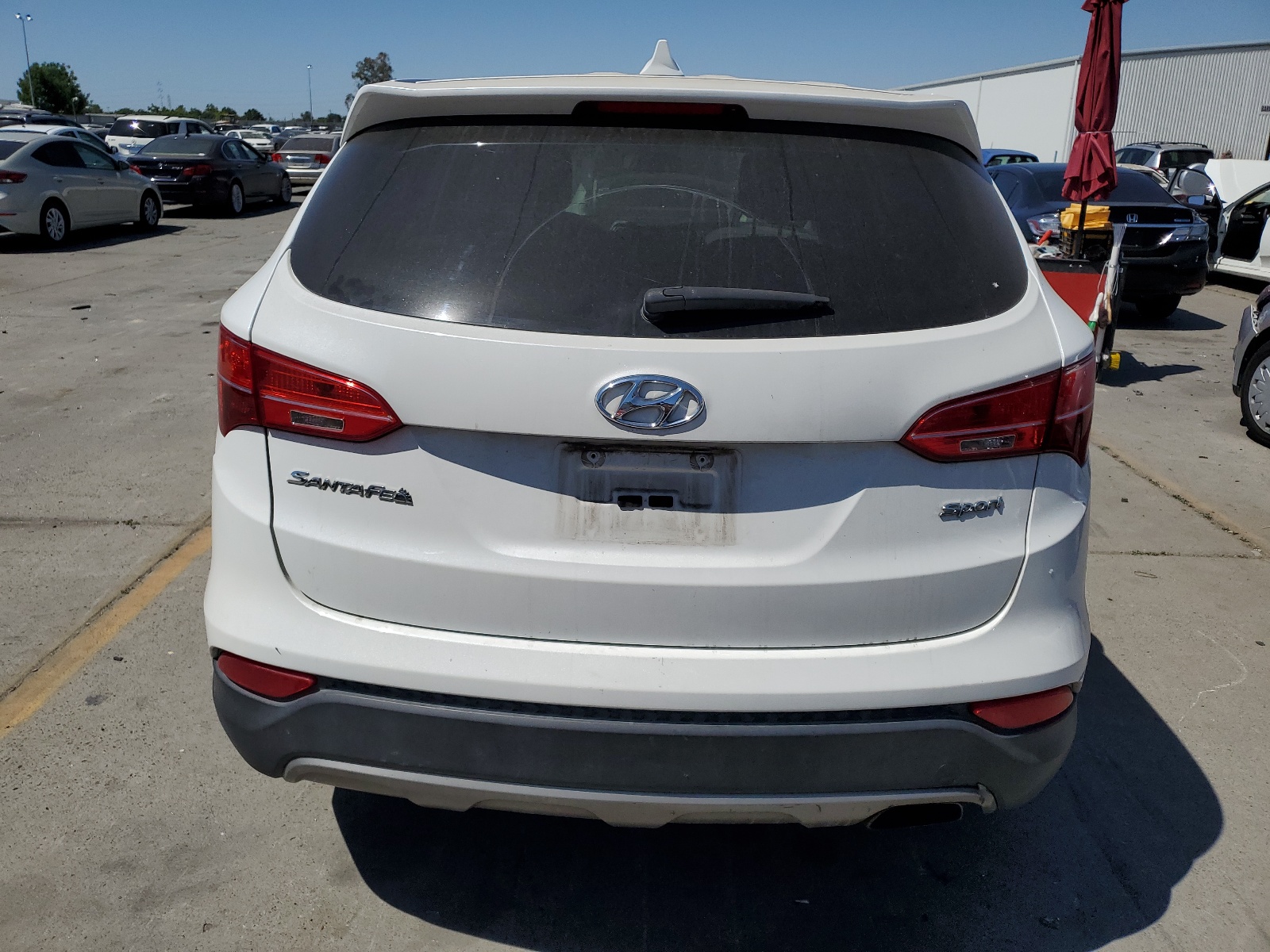 5XYZT3LB7GG317615 2016 Hyundai Santa Fe Sport