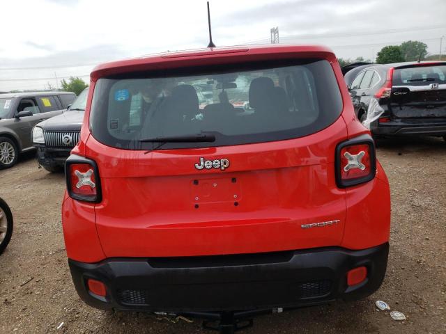  JEEP RENEGADE 2015 Красный