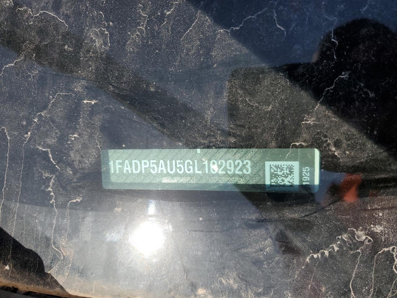 2016 Ford C-Max Se VIN: 1FADP5AU5GL102923 Lot: 55366584