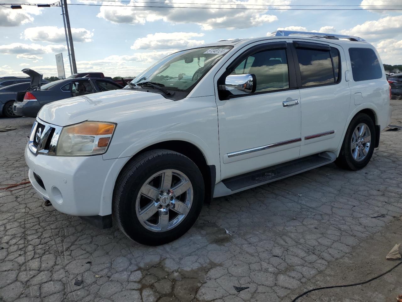2010 Nissan Armada Platinum VIN: 5N1BA0NF4AN613287 Lot: 57248124