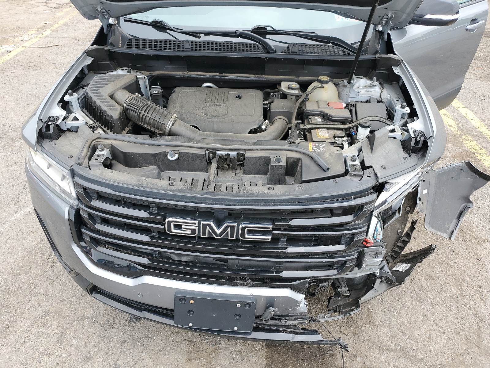 1GKKNRL46MZ124342 2021 GMC Acadia Sle