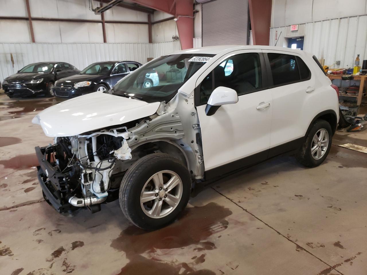 2021 Chevrolet Trax Ls VIN: KL7CJKSM2MB361680 Lot: 52262854