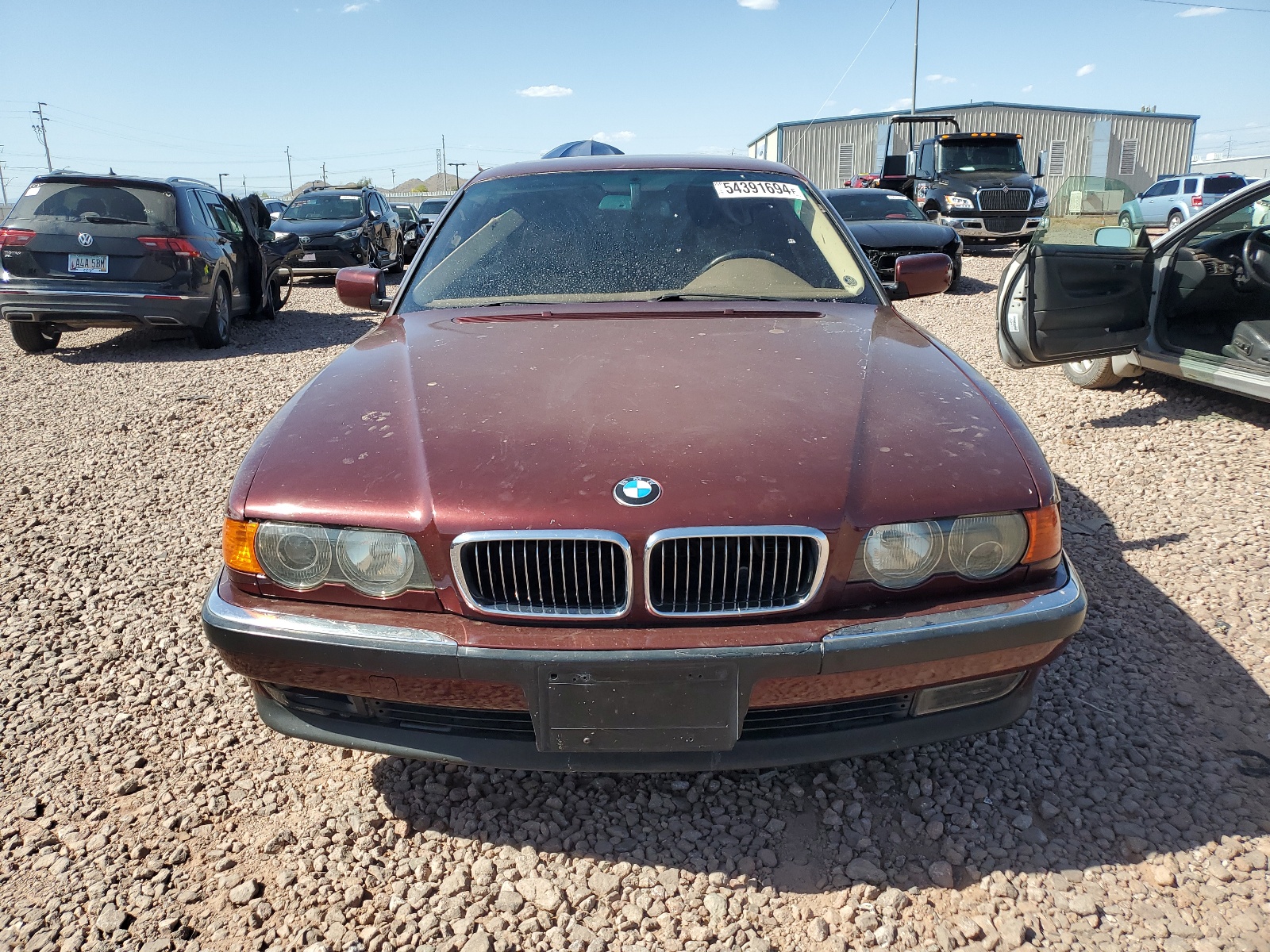 WBAGH8337XDP01744 1999 BMW 740 Il