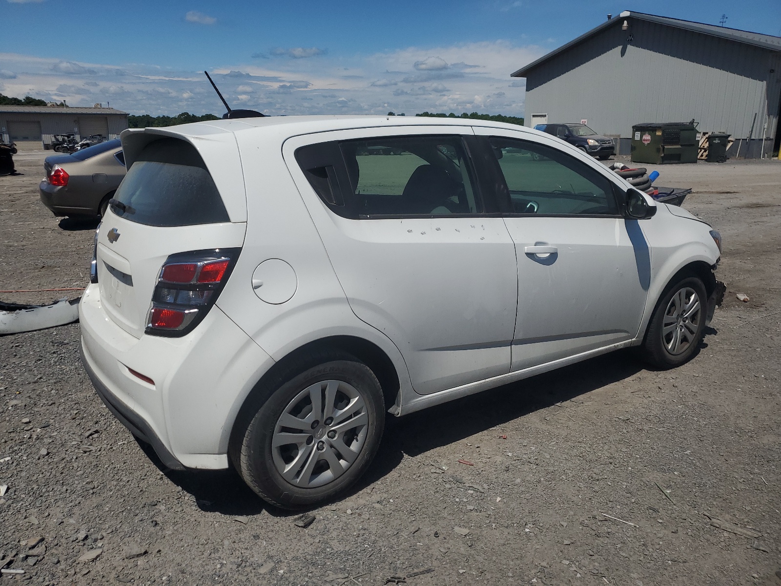 2018 Chevrolet Sonic vin: 1G1JG6SH9J4107833