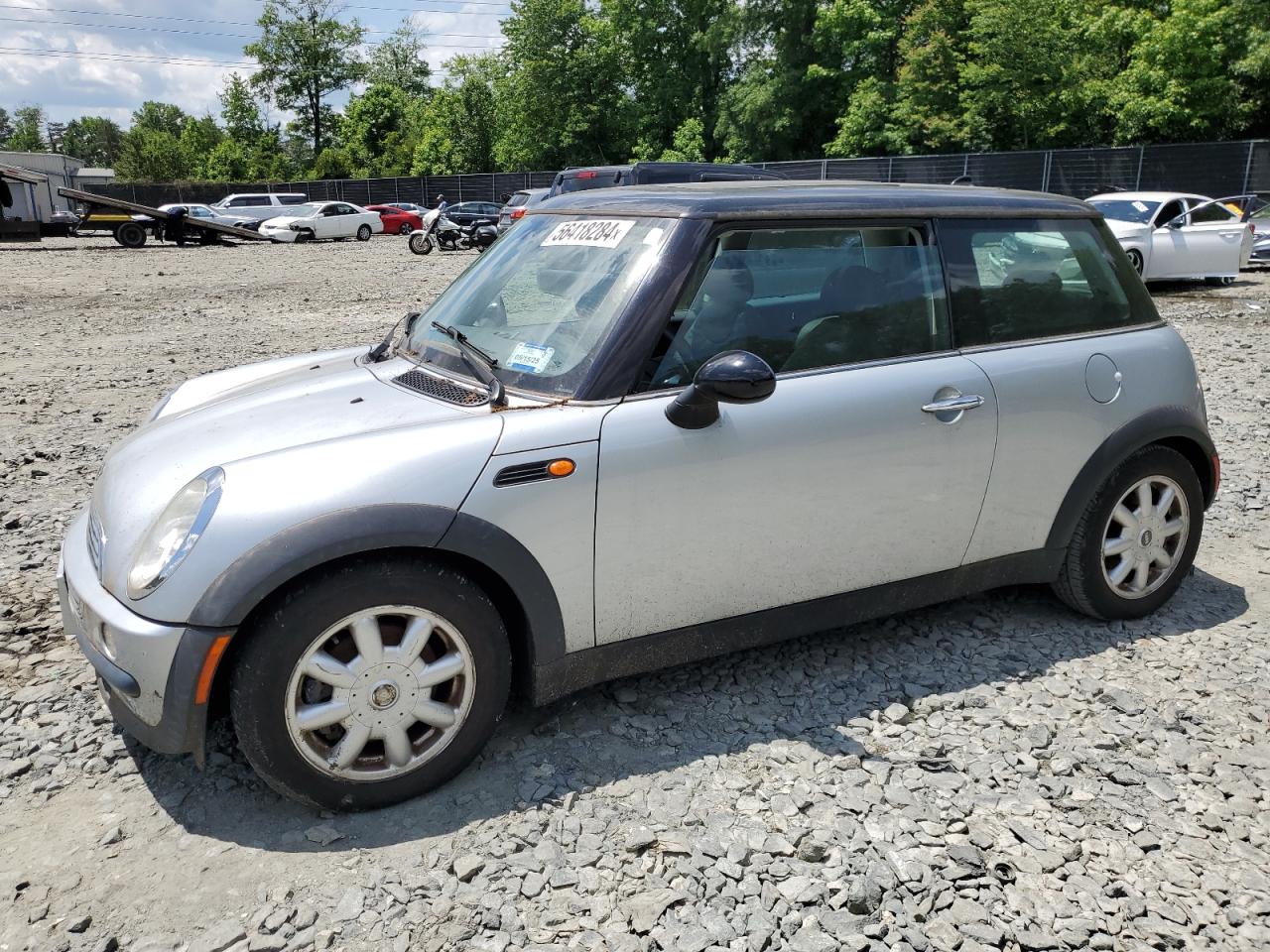 2004 Mini Cooper VIN: WMWRC33484TJ62409 Lot: 56418284