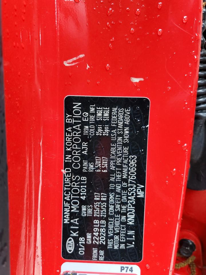 2018 Kia Soul + VIN: KNDJP3A53J7606963 Lot: 54517244