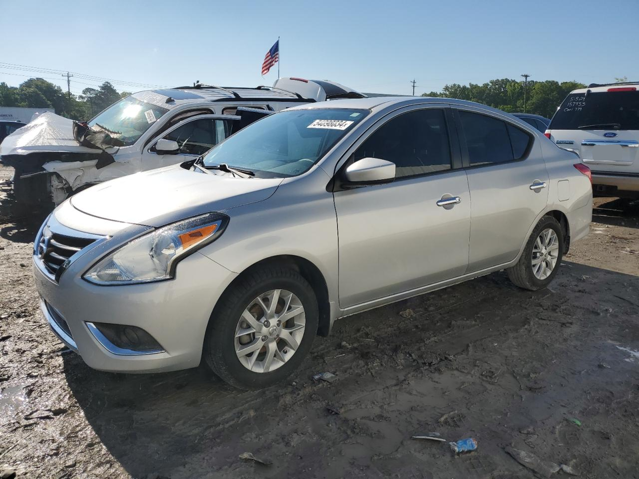 2017 Nissan Versa S vin: 3N1CN7AP3HL855876