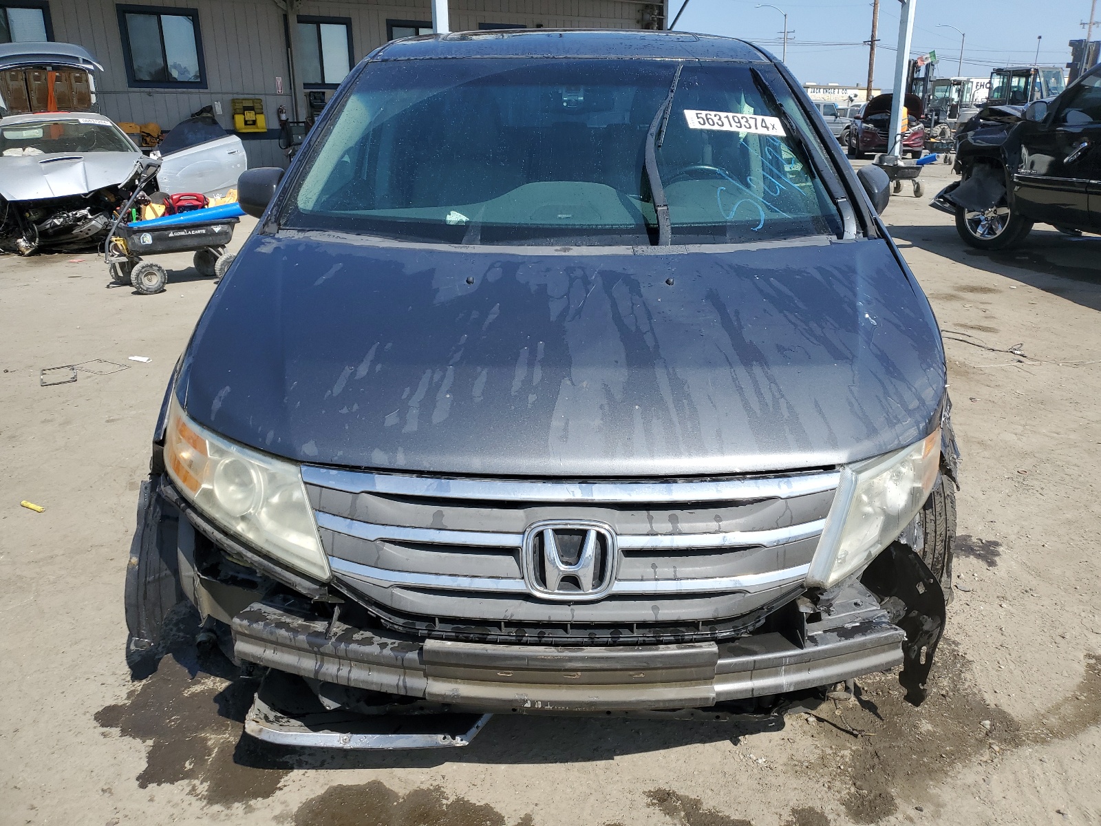 5FNRL5H61CB034166 2012 Honda Odyssey Exl