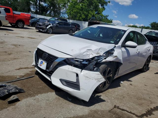 NISSAN SENTRA 2021 Белы