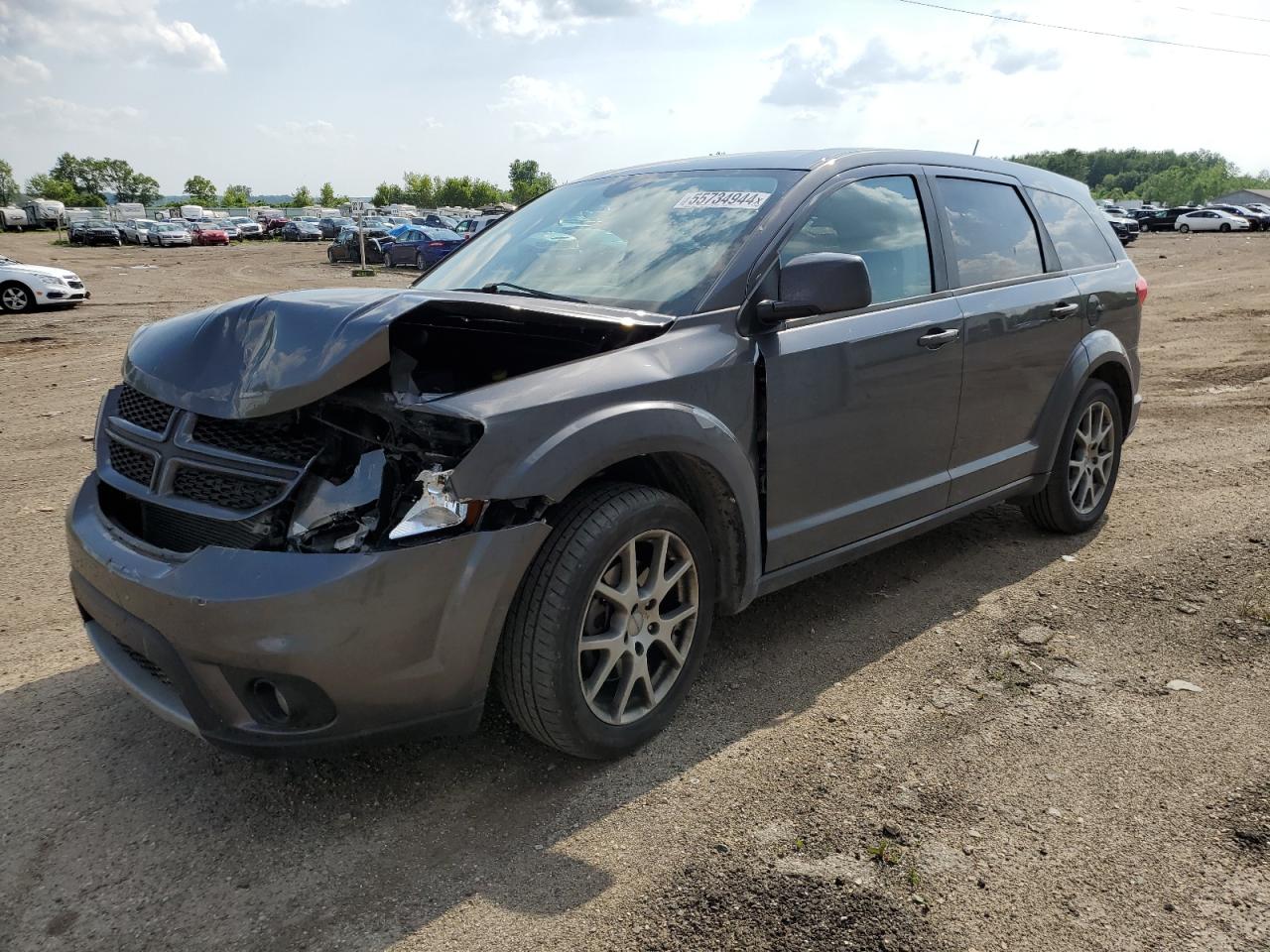 VIN 3C4PDCEGXET285584 2014 DODGE JOURNEY no.1