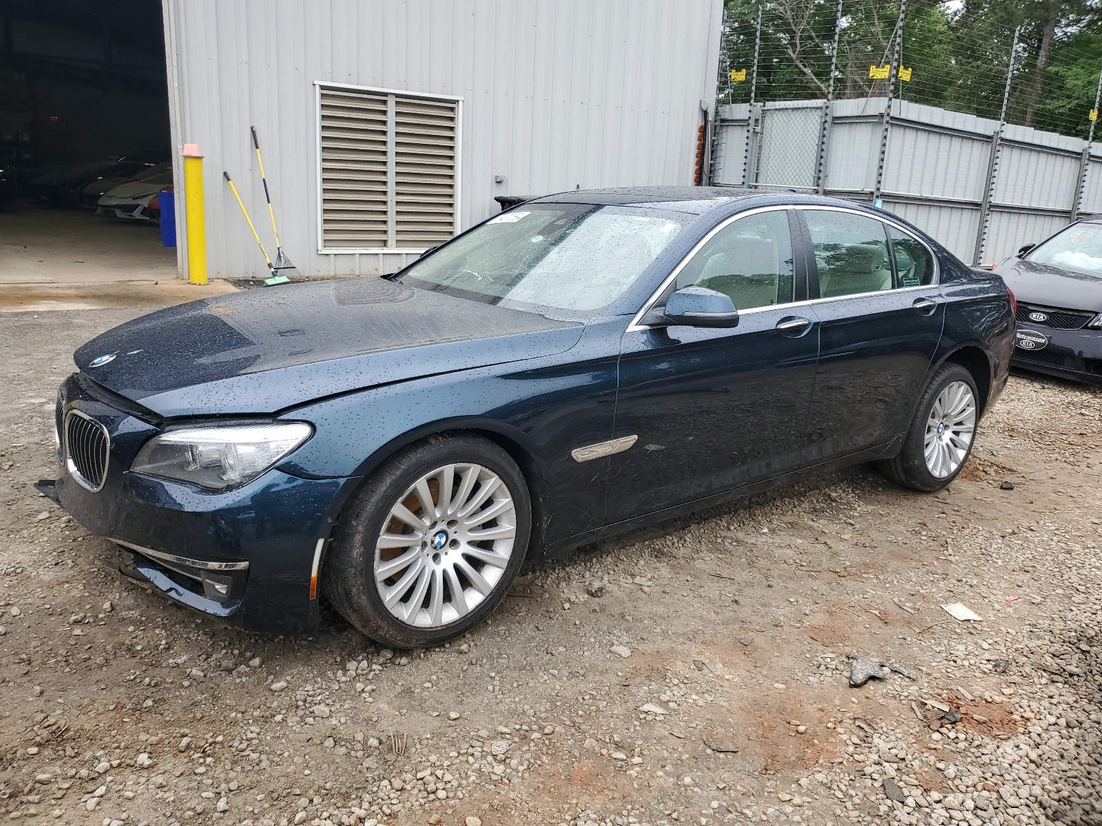 2014 BMW 740 I vin: WBAYA6C59ED144427