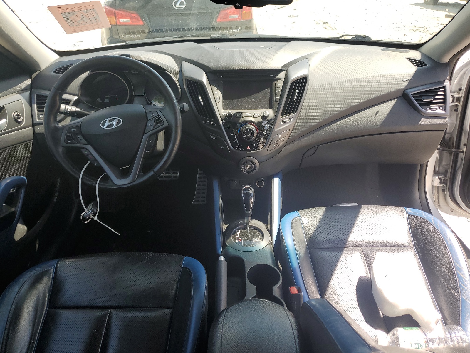 KMHTC6AE9EU182391 2014 Hyundai Veloster Turbo