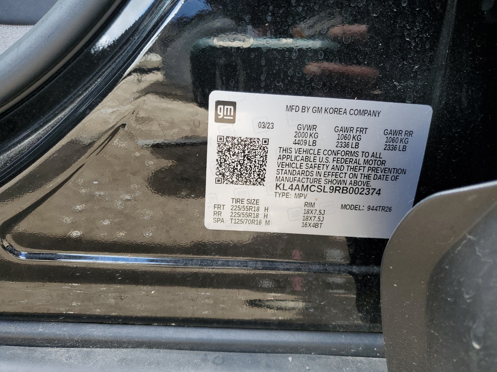 KL4AMCSL9RB002374 2024 Buick Encore Gx Preferred