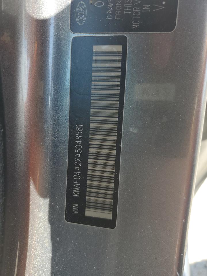 2010 Kia Forte Ex VIN: KNAFU4A2XA5048581 Lot: 55805174