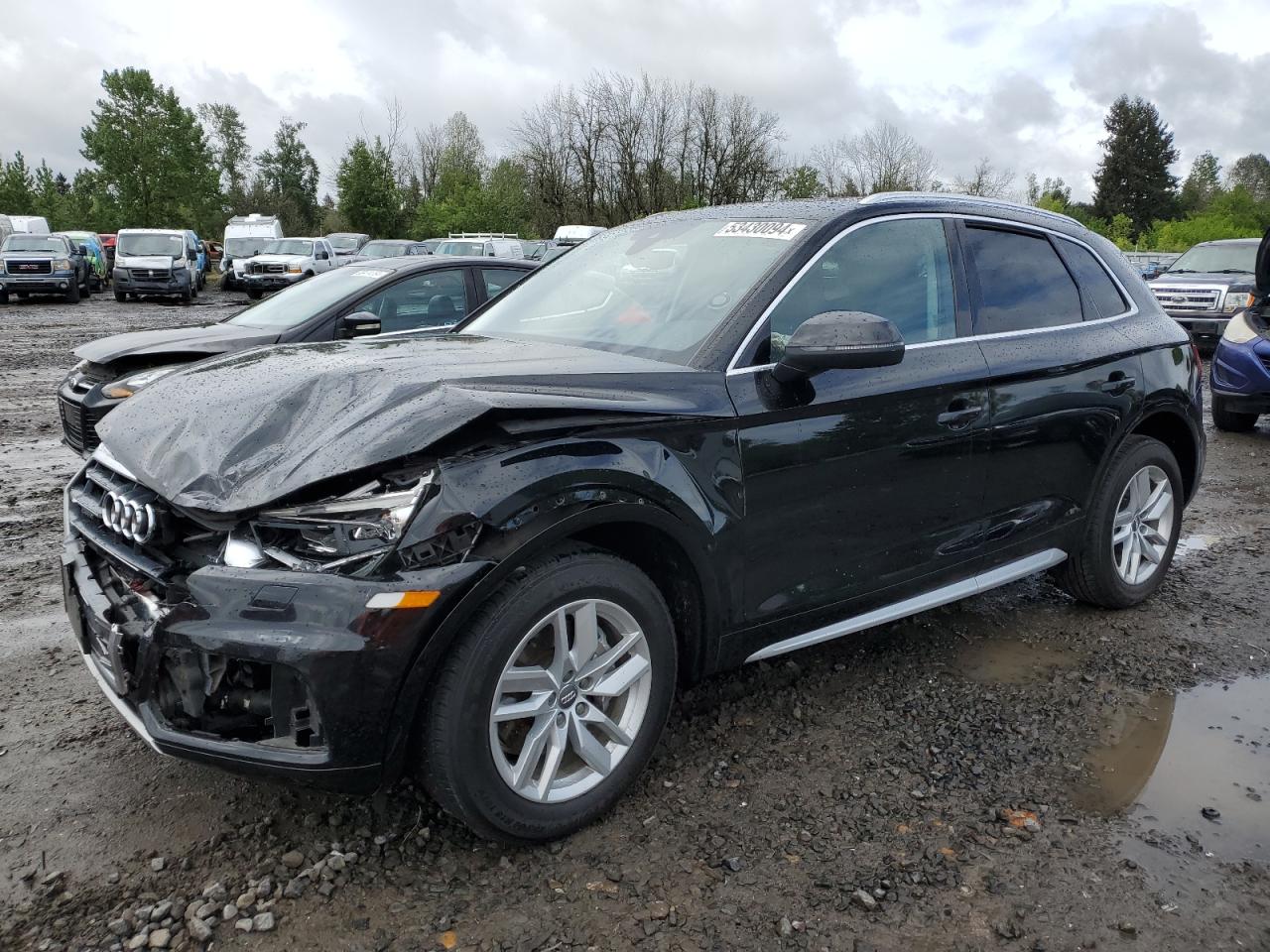 2020 Audi Q5 Premium VIN: WA1ANAFY4L2038892 Lot: 53430094