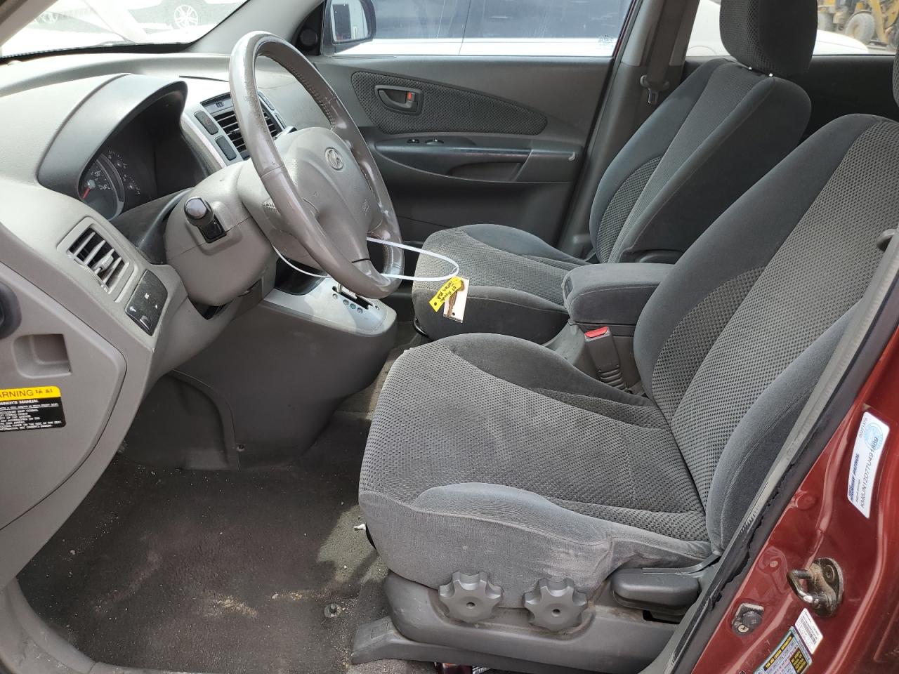 2007 Hyundai Tucson Se VIN: KM8JN12D77U491869 Lot: 56669544