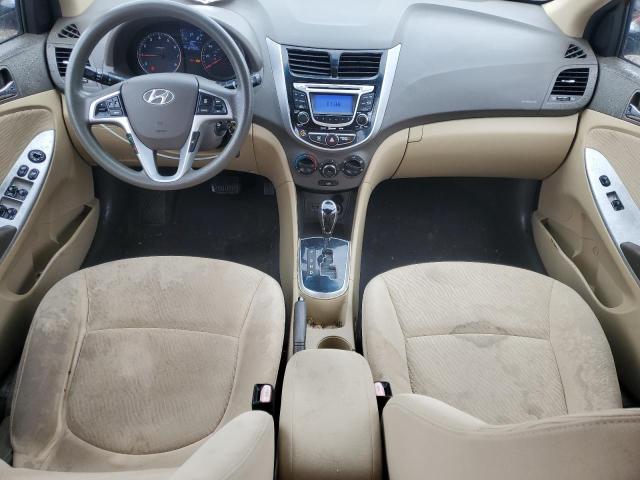  HYUNDAI ACCENT 2012 Червоний