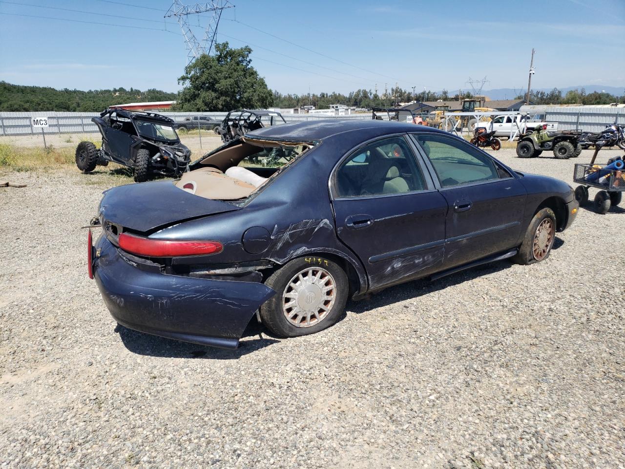 1999 Mercury Sable Gs VIN: 1MEFM50U9XA609699 Lot: 55638264