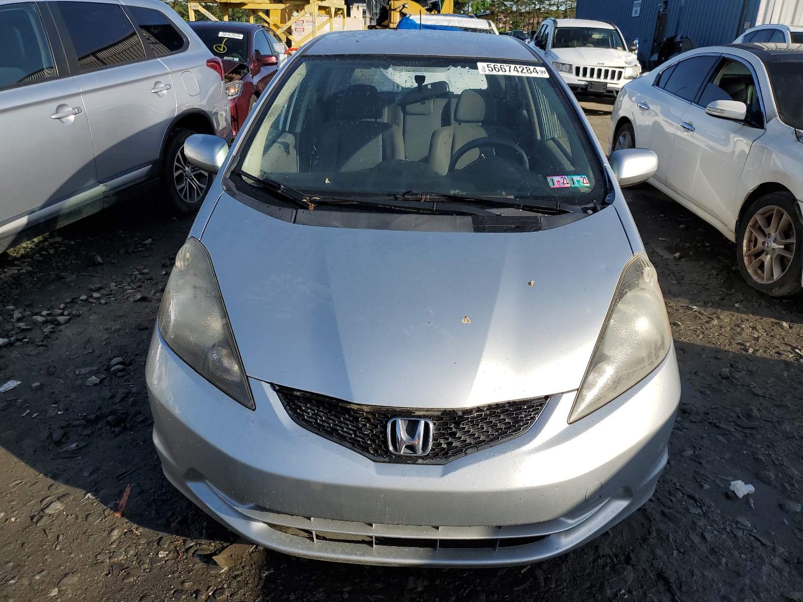 2013 Honda Fit vin: JHMGE8H37DC056789