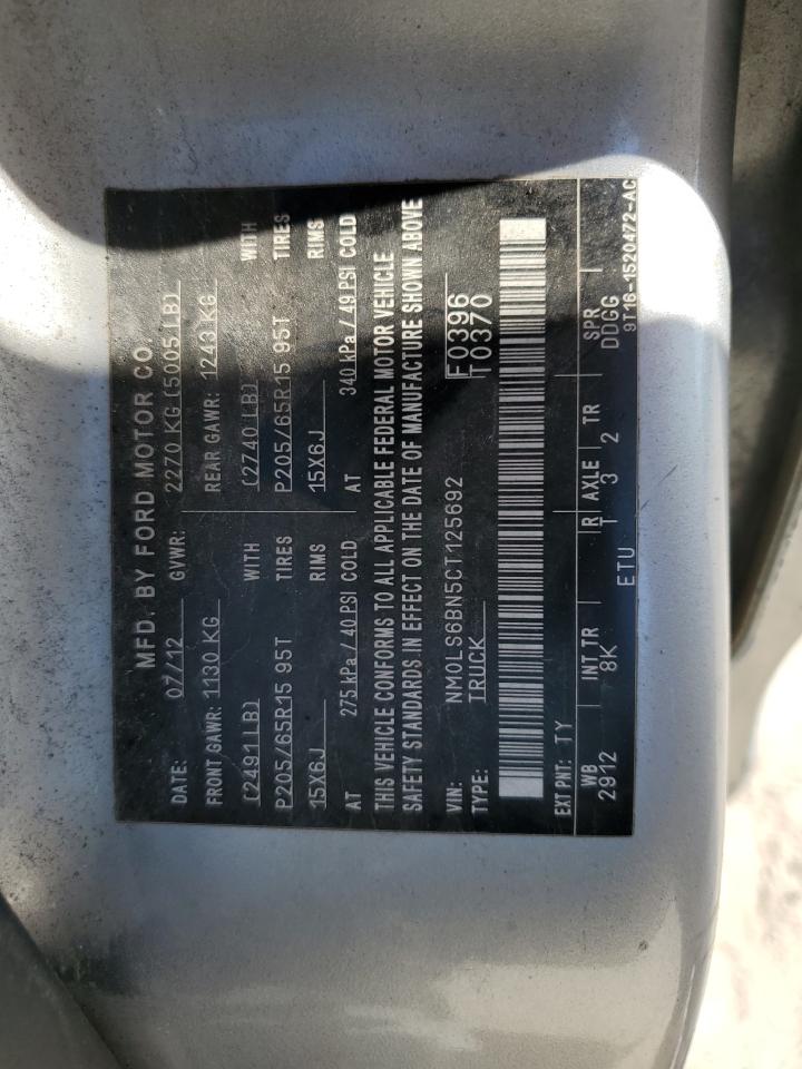 NM0LS6BN5CT125692 2012 Ford Transit Connect Xlt