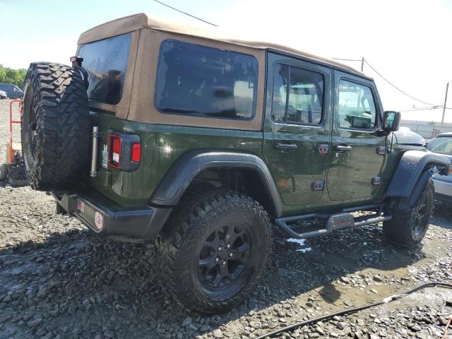  JEEP WRANGLER 2021 Зелений