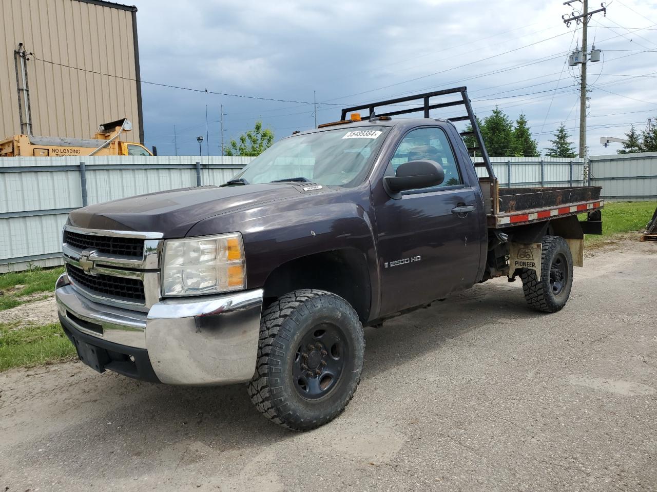 2008 Chevrolet Silverado K2500 Heavy Duty VIN: 1GCHK24K78E118369 Lot: 60100934