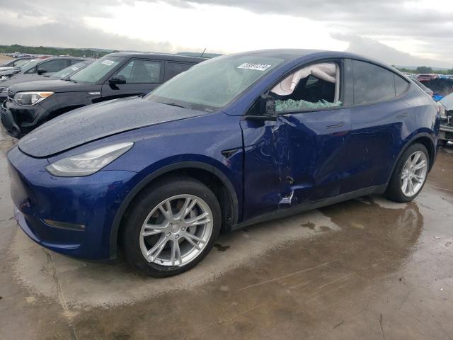  TESLA MODEL Y 2021 Синий