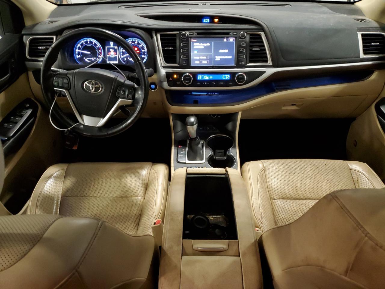 2015 Toyota Highlander Limited VIN: 5TDDKRFH4FS077487 Lot: 53245434