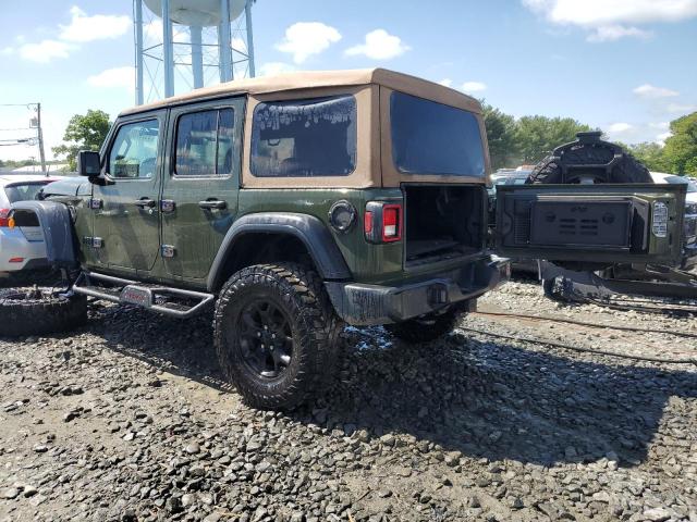  JEEP WRANGLER 2021 Зеленый