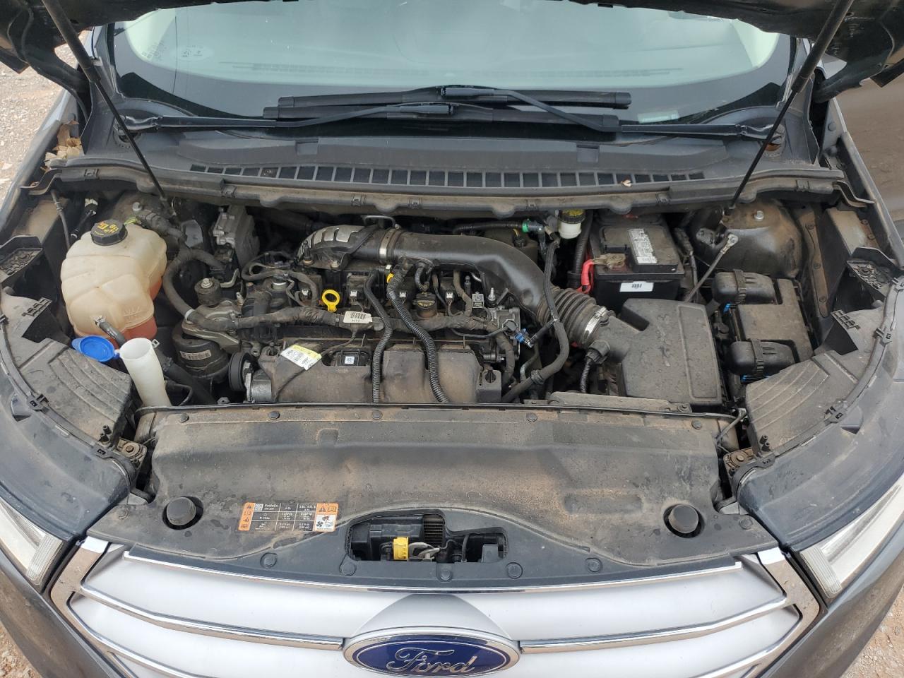 2017 Ford Edge Titanium VIN: 2FMPK3K94HBB12506 Lot: 53821924