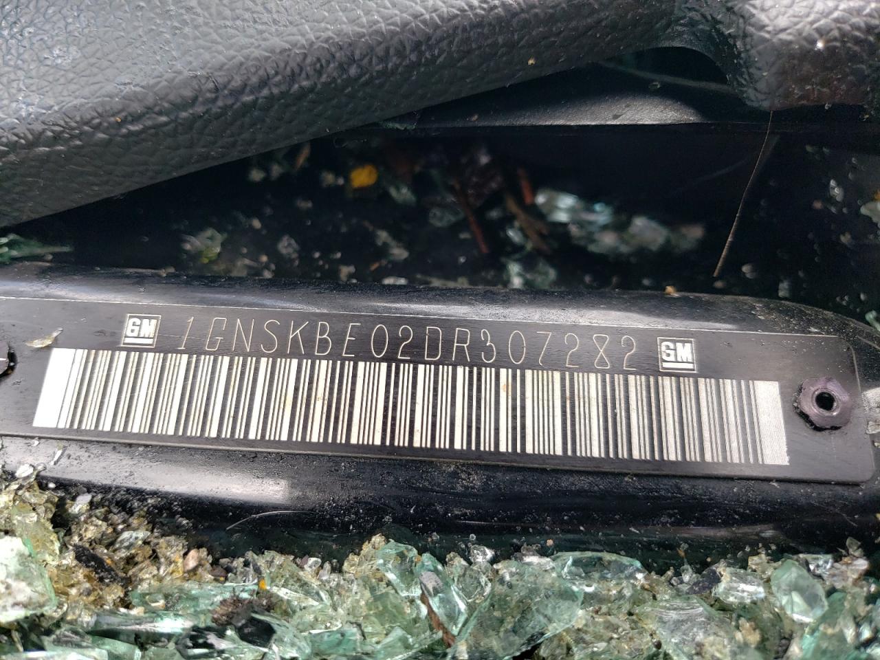 2013 Chevrolet Tahoe K1500 Lt VIN: 1GNSKBE02DR307282 Lot: 55395244