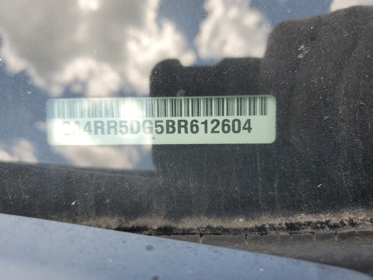 2011 Chrysler Town & Country Touring VIN: 2A4RR5DG5BR612604 Lot: 57094754