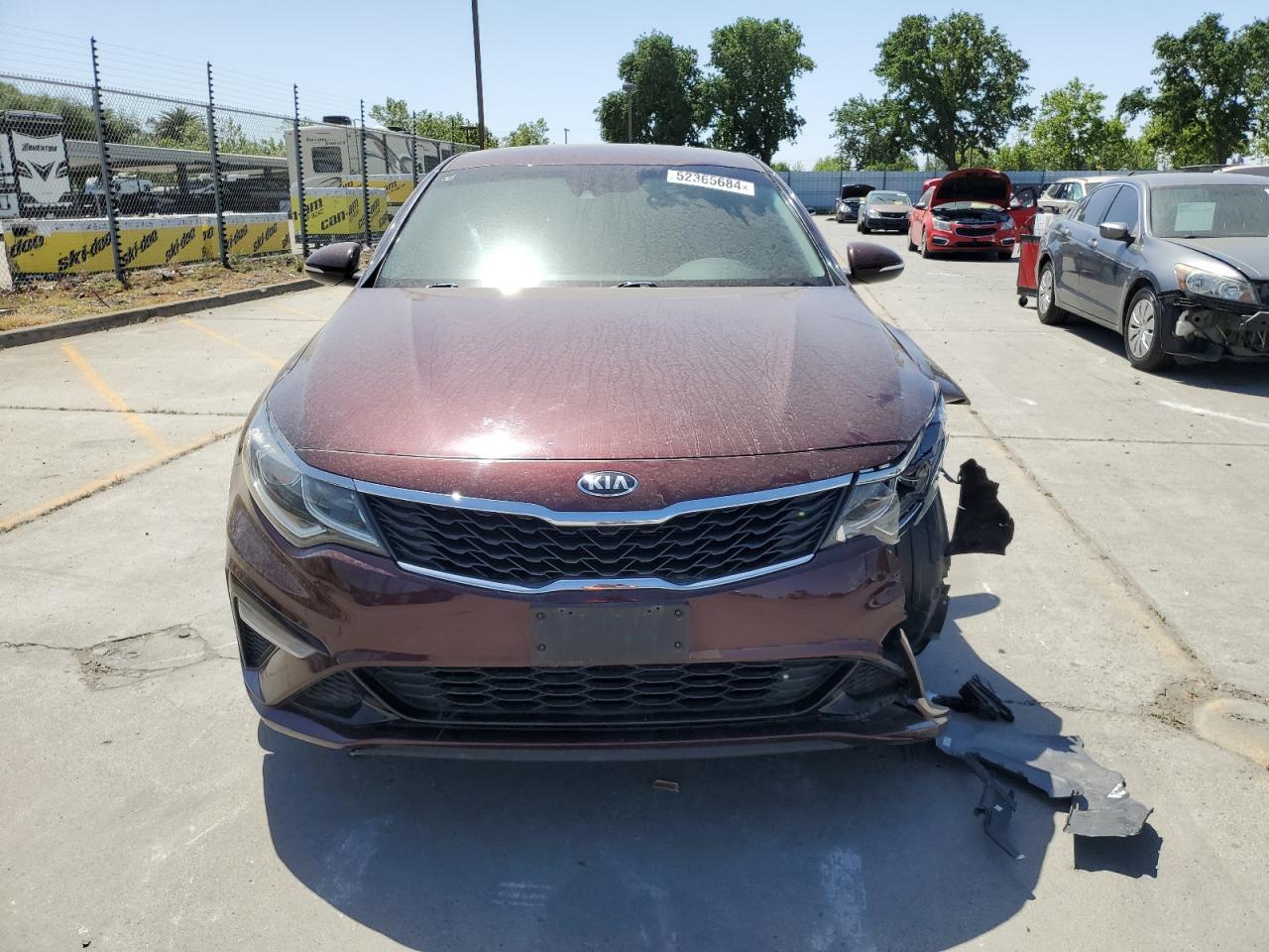 2019 Kia Optima Lx VIN: 5XXGT4L31KG379711 Lot: 52365684