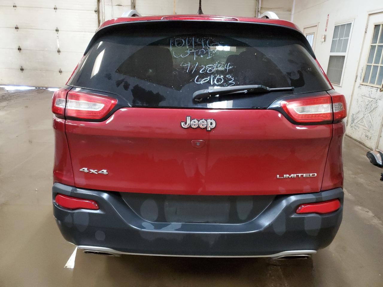 2015 Jeep Cherokee Limited VIN: 1C4PJMDS5FW586103 Lot: 53032264